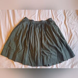 Uniqlo Green Skirt